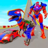 Dino Transform Car Robot Games