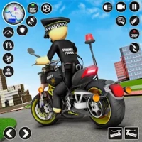 Stickman Police MotoBike Chase