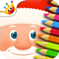 Coloring book Christmas Games