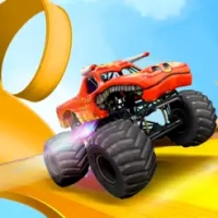 Monster Truck Stunts Car Games