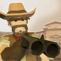 Wild West Polygon Cowboy