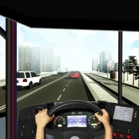 Racing In Bus - Traffic Racer